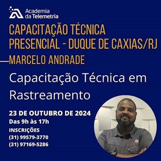 Capacitação Técnica em Rastreamento - Duque de Caxias - RJ