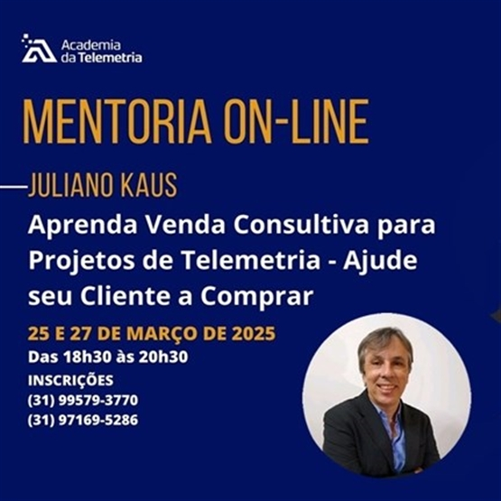 Mentoria Aprenda Venda Consultiva para Projetos de Telemetria - Ajude seu Cliente a Comprar